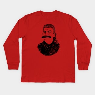 Joseph Stalin Kids Long Sleeve T-Shirt